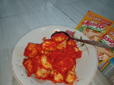 Tahu balado pedas manis
