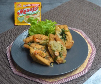 Tahu Kipas Udang kangkung
