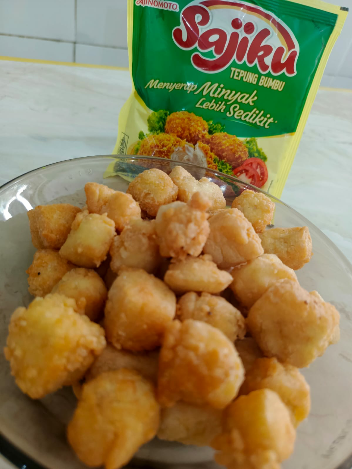 Tahu Krispi ala Sajiku Tepung Bumbu Menyerap Minyak Lebih Sedikit