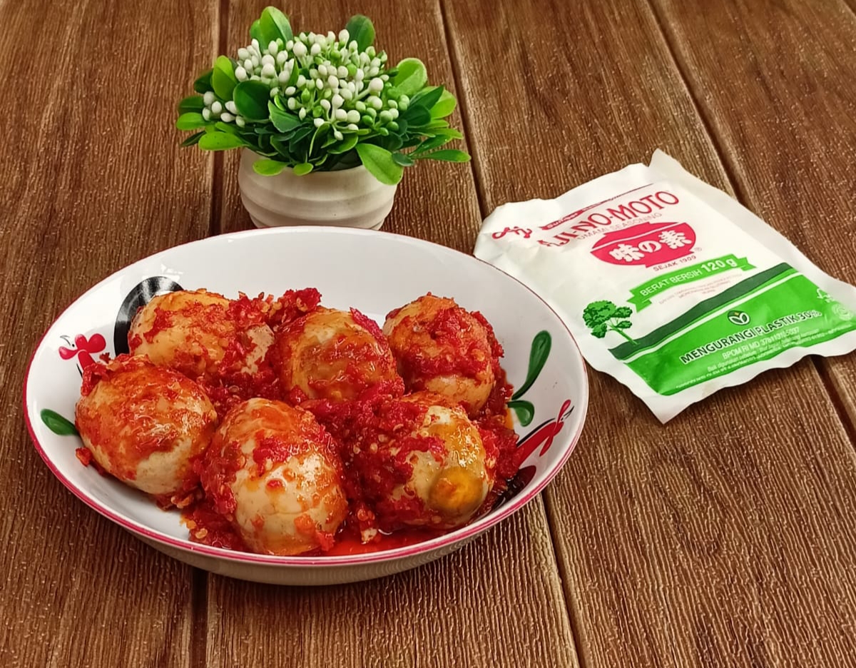 Telur Balado Ala AJI‑NO‑MOTO®