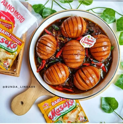 Telur Bumbu Kecap (Egg-Venture)