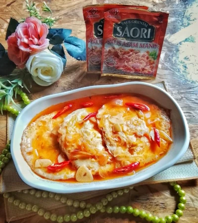 Telur Ceplok Asam Manis