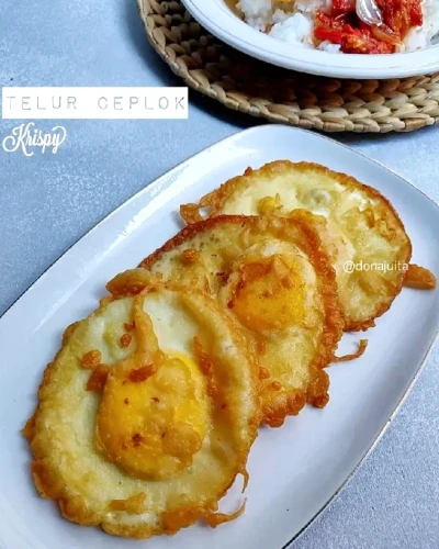 Telur Ceplok Krispy