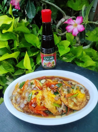 Telur Ceplok Pedas ala Saori