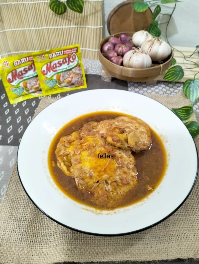 Telur Ceplok Semur Ala Masako