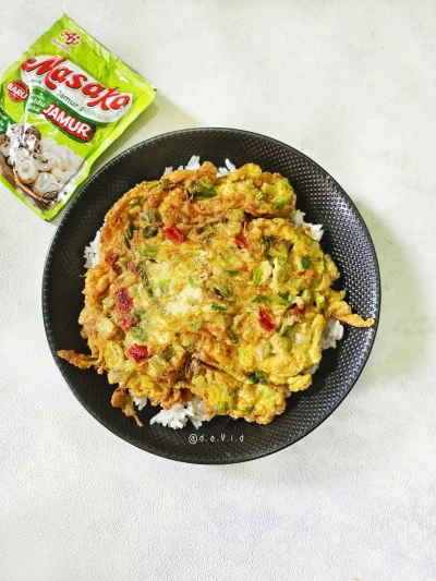 Telur Dadar Anak Kos ala Masako