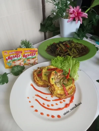 Telur Dadar isi daging cincang ala Masako ®