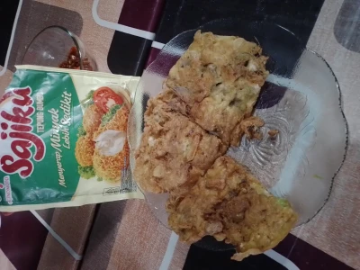 Telur dadar LessCrispy