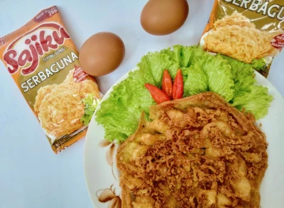 Telur Goreng Kremes Ala Sajiku