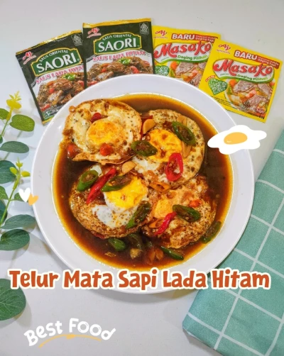Telur Mata Sapi Lada Hitam 🐣