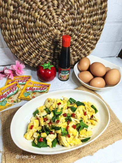 Telur orak arik ala saori