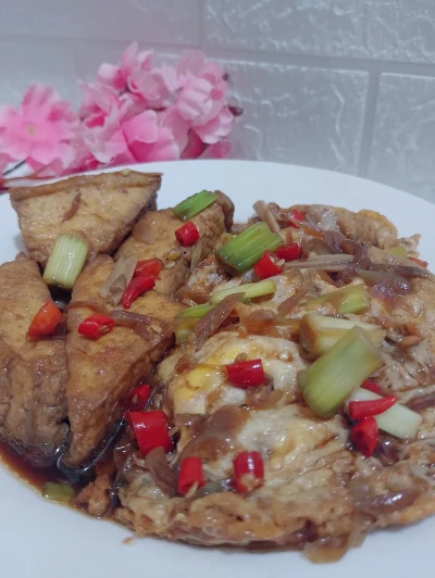 Telur tahu kecap
