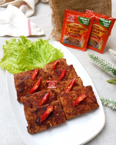 Tempe Bakar Terasi Udang