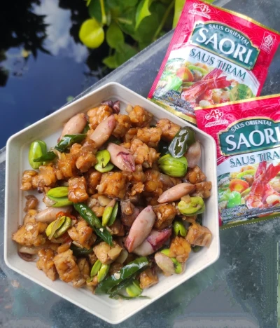 Tempe Cumi Saori