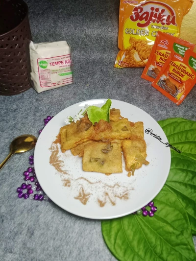 Tempe Goreng Daun Jeruk Ala Ajinomoto ® Terasi bubuk