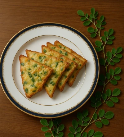 Tempe Mendoan Daun Kelor