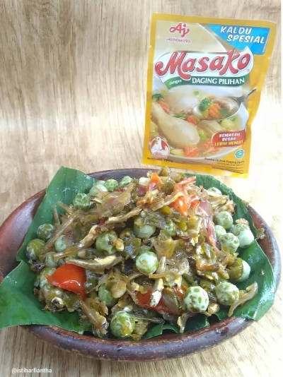 Teri Terong Cempokak Lado Ijo