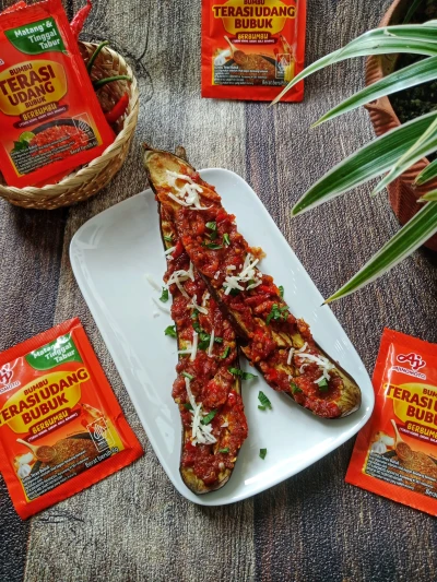 Terong Panggang Sambal Terasi