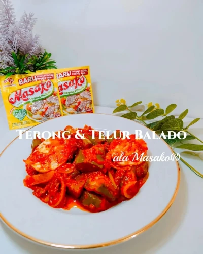 Terong & Telur Balado ✨