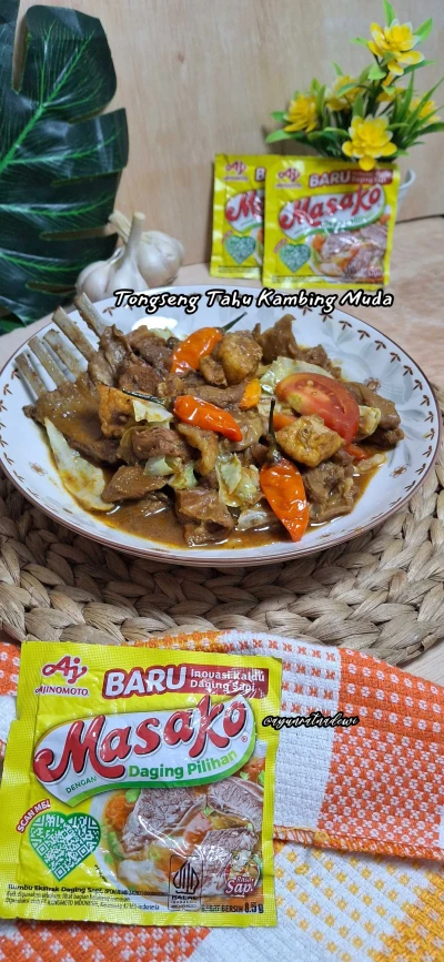 Tongseng Tahu Kambing Muda