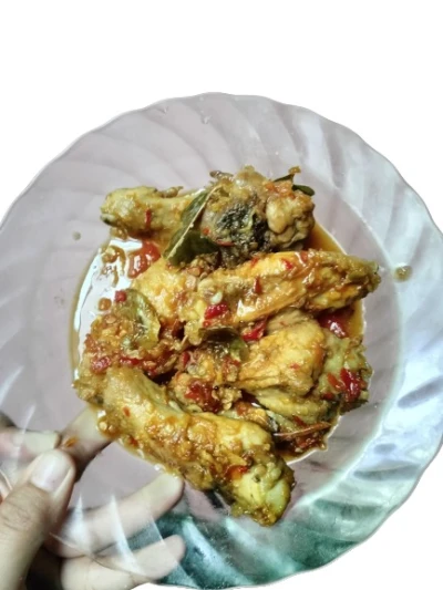 Tumis ayam Aromatik