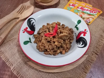 Tumis Ayam Jamur Kecap