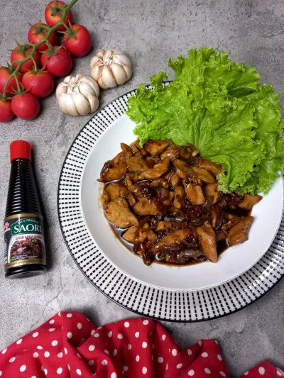 Tumis Ayam Lada Hitam