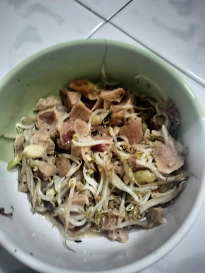 Tumis Bakso Toge
