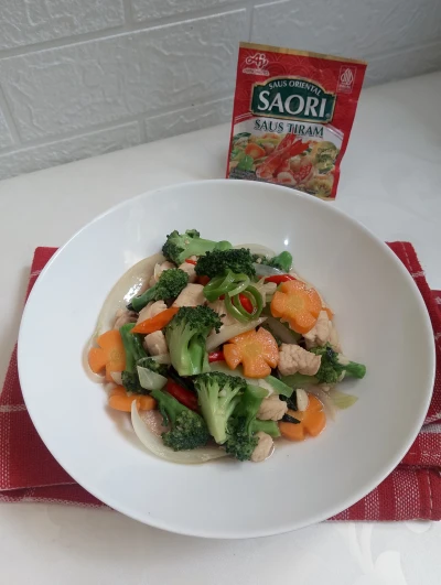 Tumis Brokoli Ayam ala SAORI®