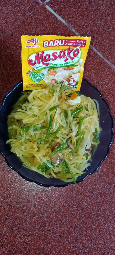 Tumis buah pepaya
