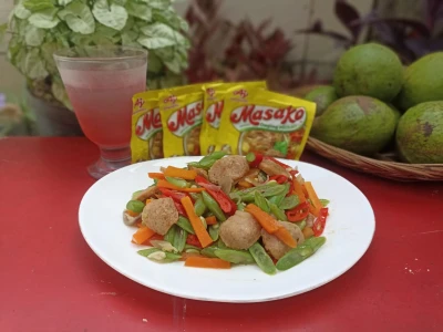 Tumis Buncis Bakso ala Masako®