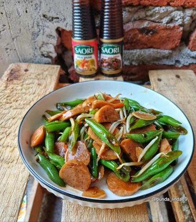 Tumis Buncis Bakso ala SAORI