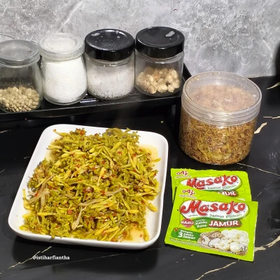 Tumis Bunga Pepaya Gantung ala Manado