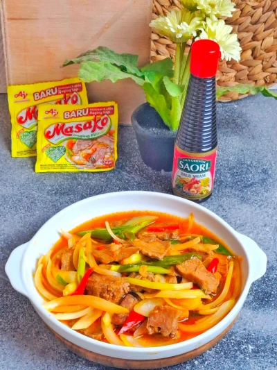 Tumis Daging Saus Pada Ala Saori