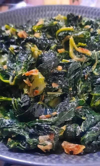 Tumis daun pepaya