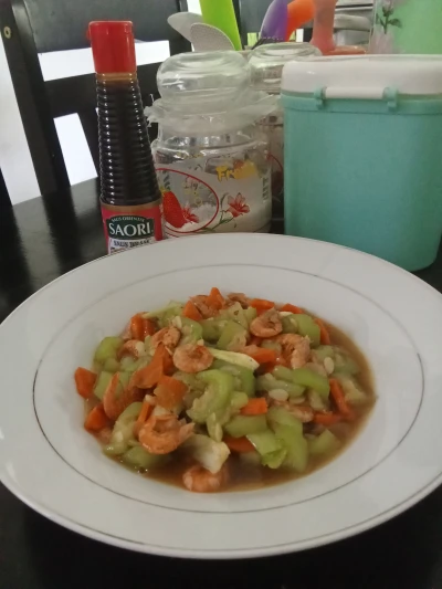 Tumis Gambas Saori