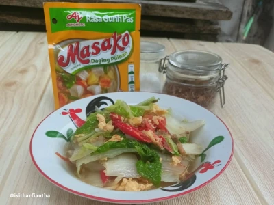 Tumis Jagung Sawi Putih