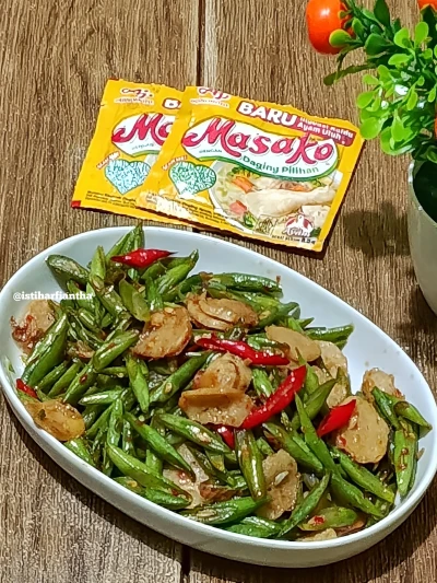 Tumis Kacang Panjang Pedas