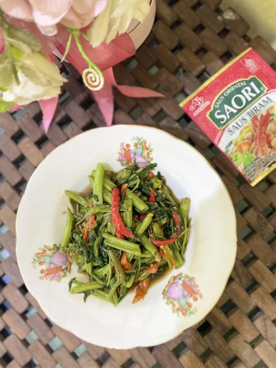 Tumis Kangkung ala Saori