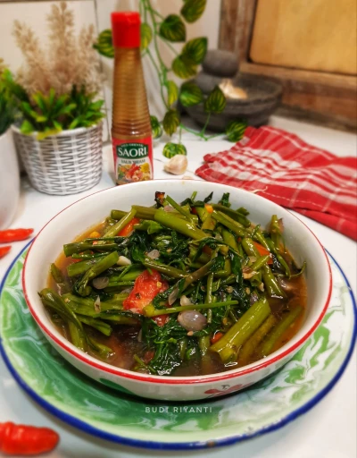 Tumis kangkung ala Saori Saus Tiram