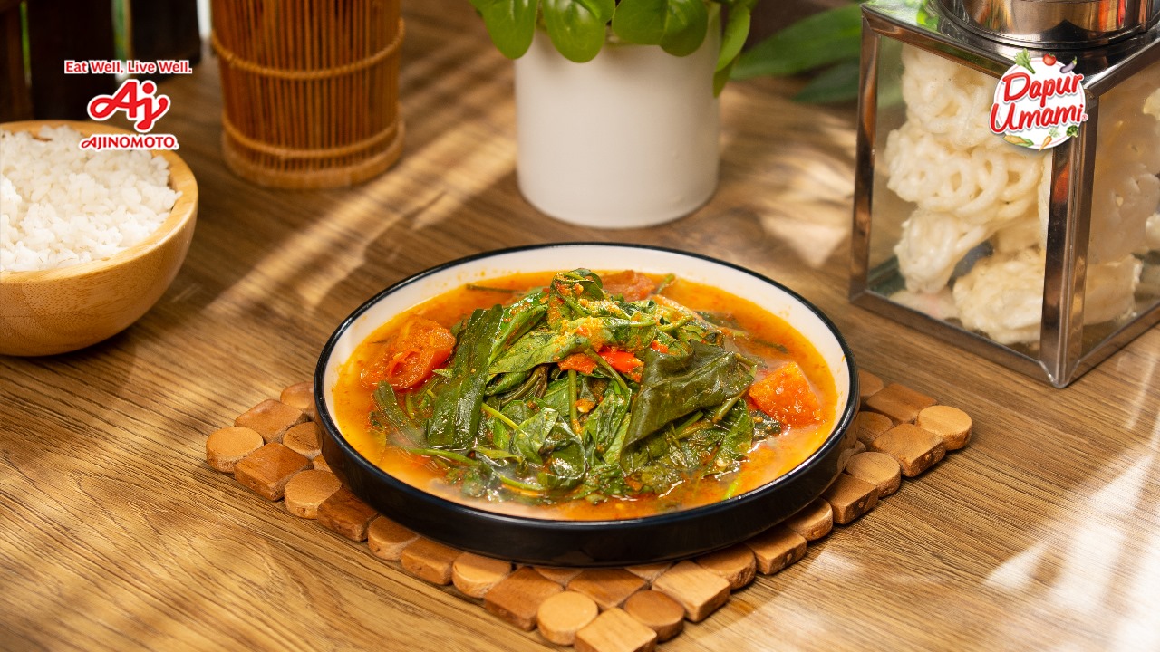 Tumis Kangkung Belacan ala AJINOMOTO® Terasi Udang