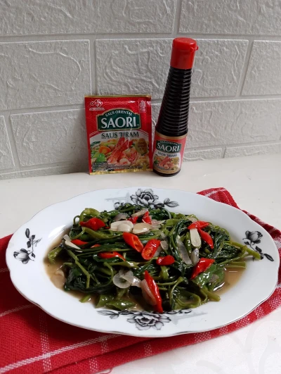 Tumis Kangkung Polos ala SAORI®