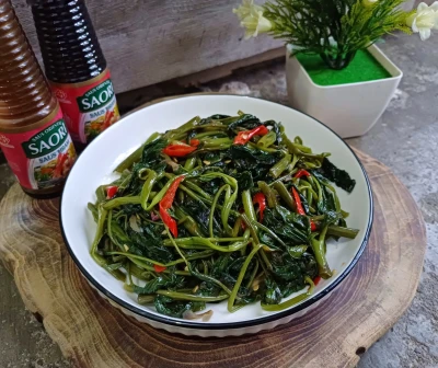 Tumis Kangkung Saus Tiram