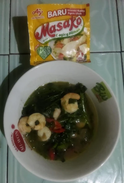 Tumis Kangkung Udang