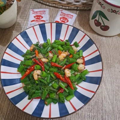 Tumis kembang bawang