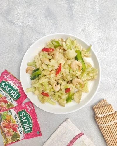 Tumis Kembang Kol Saori