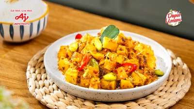 Tumis Kentang Pedas Teri Medan ala Sajiku®
