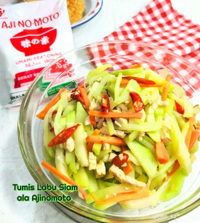 Tumis Labu Siam ala Ajinomoto