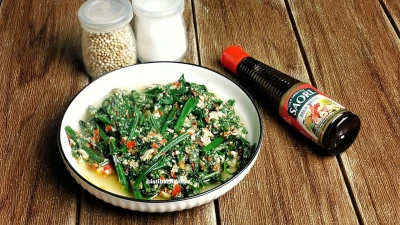Tumis Pakis Pedas Telur ala Saori®