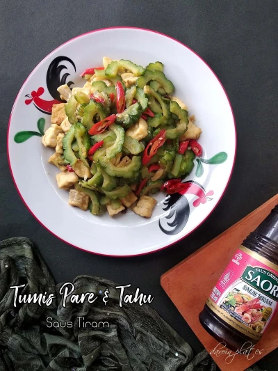 Tumis Pare & Tahu Saus Tiram
